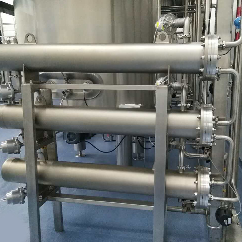 স্যানিটারি শেল এবং টিউব হিট এক্সচেঞ্জার