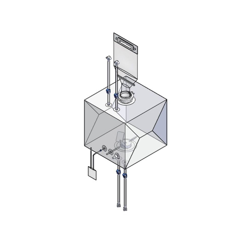 নিষ্পত্তিযোগ্য জীবাণুমুক্ত পাউডার পরিবহন/স্টোরেজ/ফিডিং ব্যাগ